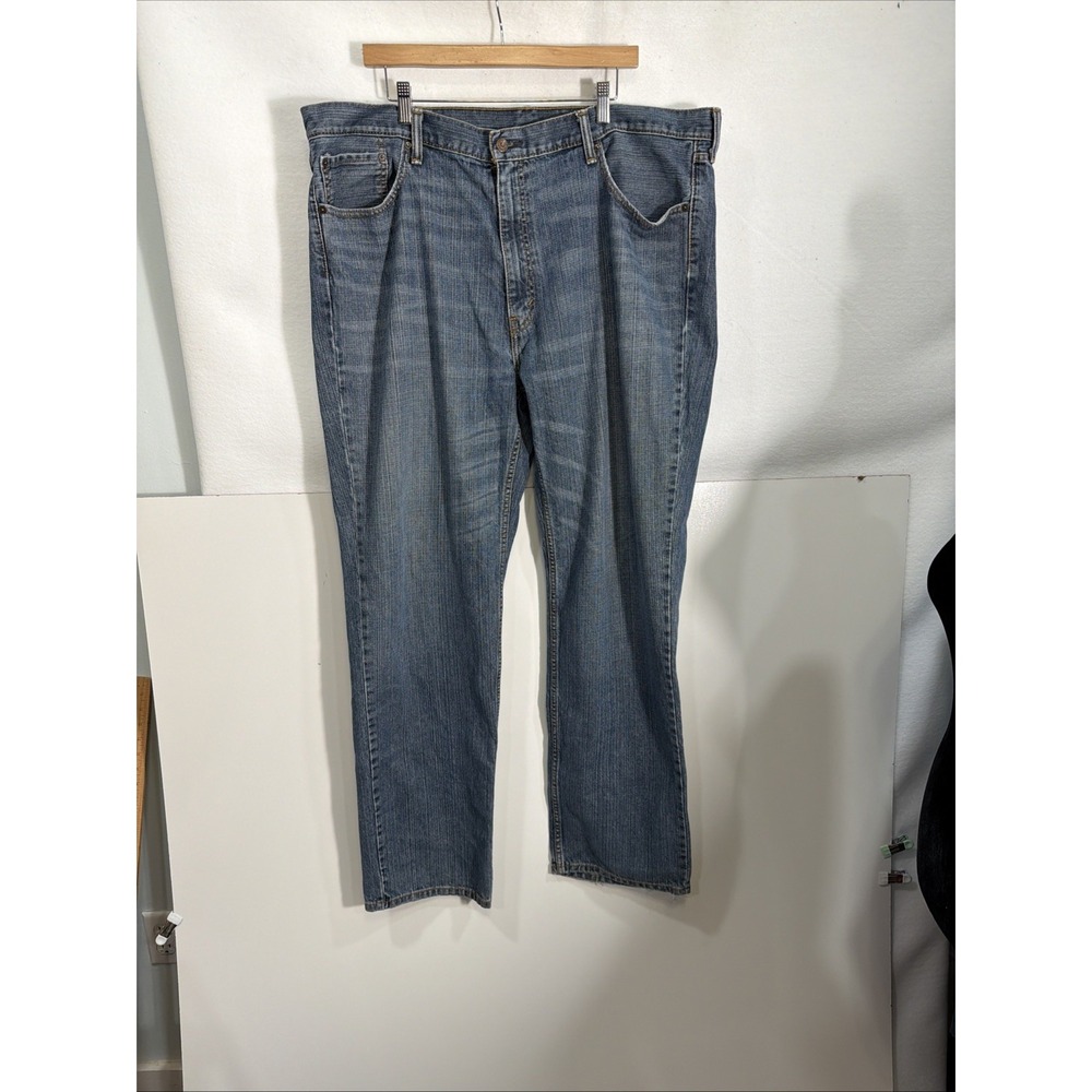 Levi's Men's 559 Relaxed Straight Flex Fit Blue Jeans 44x36